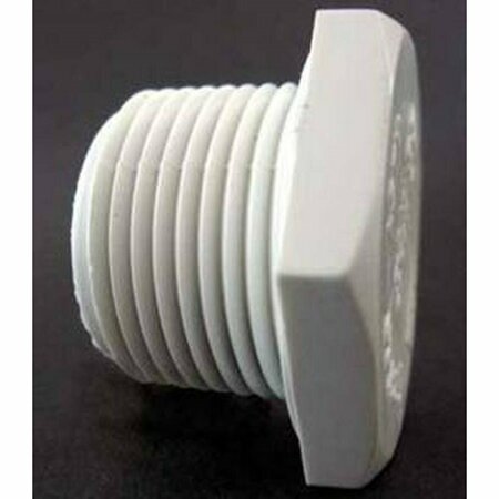 IPEX 1 1/4IN PVC SCH40 PLUG MPTWHITE XIRTEC140 450012